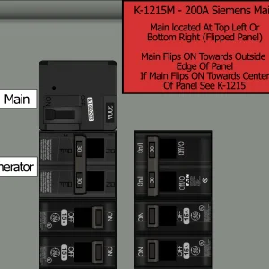 K-1215M Panel Photo Without Kit
