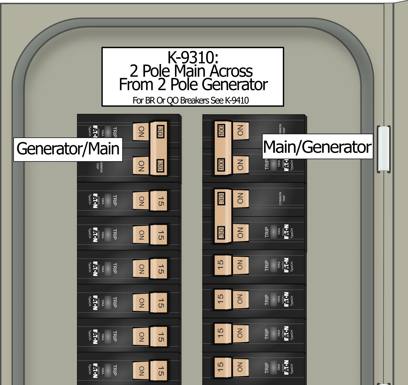 K-9310 Panel Photo Without Kit