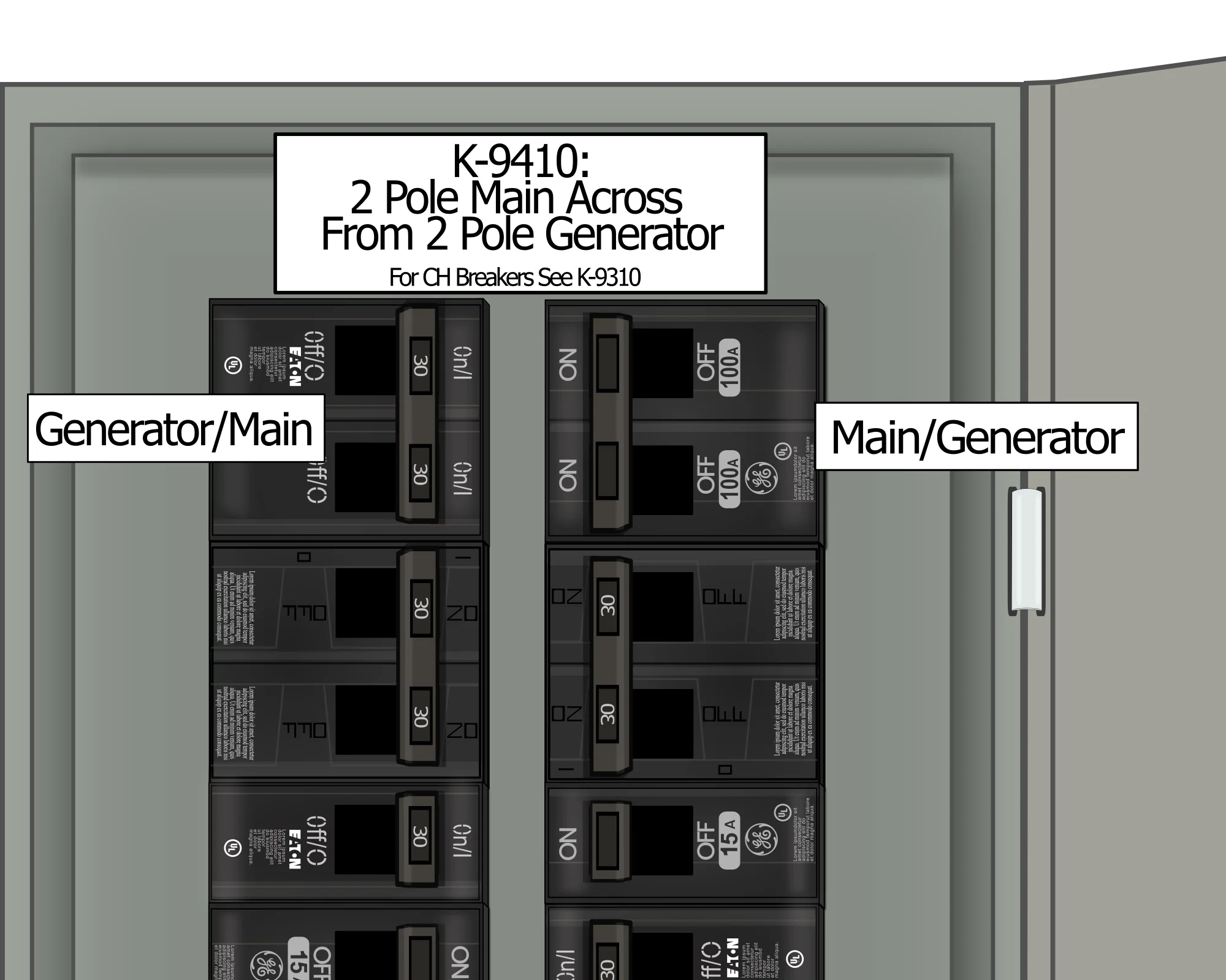 K-9410 Panel Photo Without Kit
